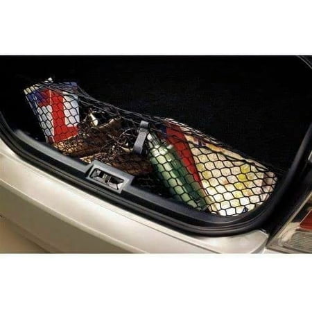 EACCESSORIES EA Trunk Organizer Cargo Net for Lincoln MKS 2009-2016 – Envelope Style Cargo Net for Sedan – Premium Mesh Car Trunk Organizer Vehicle Carrier Storage – Compatible Lincoln MKS 2009-2016