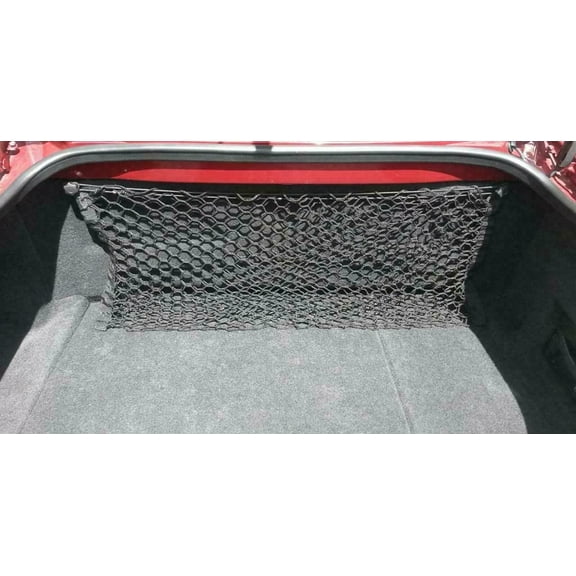 EACCESSORIES EA Trunk Organizer Cargo Net for Mazda 6 2014-2021 – Envelope Style Cargo Net for Sedan – Premium Mesh Car Trunk Organizer Vehicle Carrier Storage – Compatible with Mazda 6 2014-2021