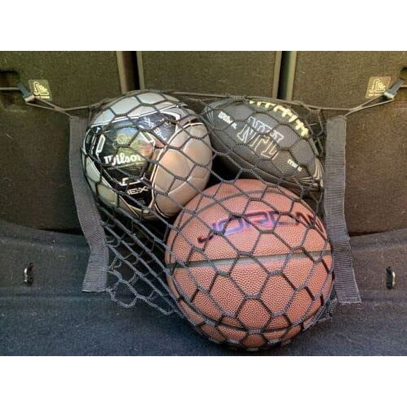 EACCESSORIES EA Trunk Organizer Cargo Net for Mini Cooper Countryman 2011-2023 Envelope Style Cargo Net for Hatchback Premium Mesh Car Trunk Organizer Compatible with Mini Cooper Countryman