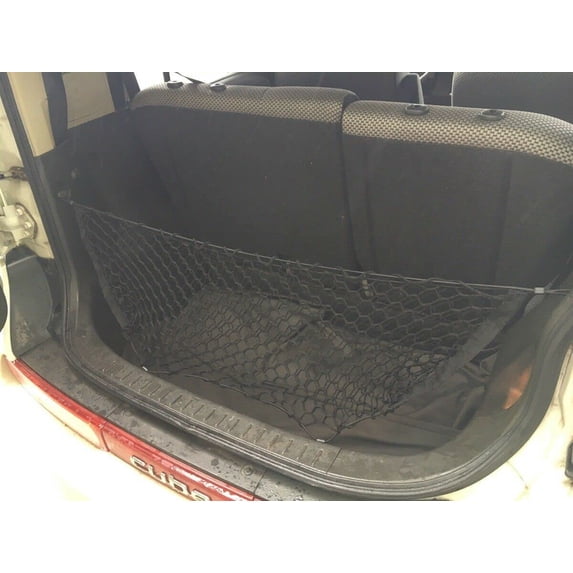 EACCESSORIES EA Trunk Organizer Cargo Net for Nissan Cube 2009-2014 – Envelope Style Cargo Net for Wagon – Premium Mesh Car Trunk Organizer Vehicle Carrier Storage – Compatible with Nissan Cube