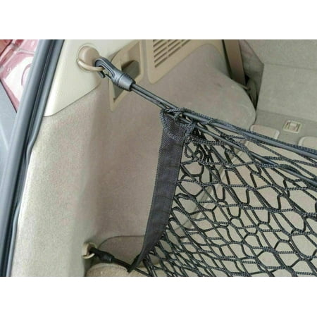 EACCESSORIES EA Trunk Organizer Cargo Net for Nissan Murano 2003-2014 – Envelope Style Cargo Net – Premium Mesh Car Trunk Organizer Vehicle Carrier Storage – Compatible Nissan Murano 2003-2014