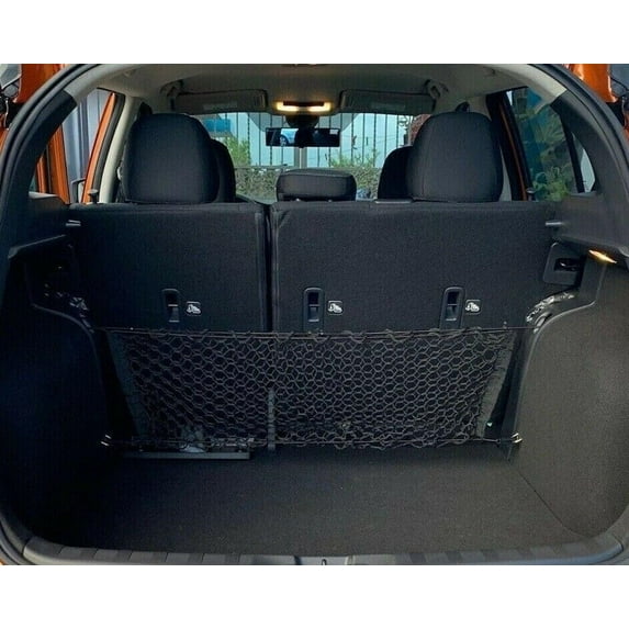 EACCESSORIES EA Trunk Organizer Cargo Net for Nissan Versa 2007-2023 – Envelope Style Cargo Net for Sedan – Premium Mesh Elastic Car Trunk Organizer Vehicle Carrier Storage – Compatible with Versa