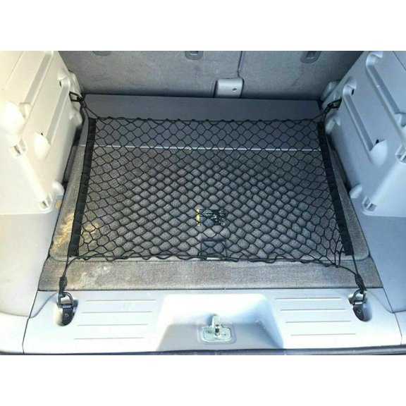 EACCESSORIES EA Trunk Organizer Cargo Net for Pontiac Torrent 2005-2009 Floor Style Cargo Net for SUV Premium Mesh Elastic Car Trunk Organizer Vehicle Carrier Storage Compatible with Torrent