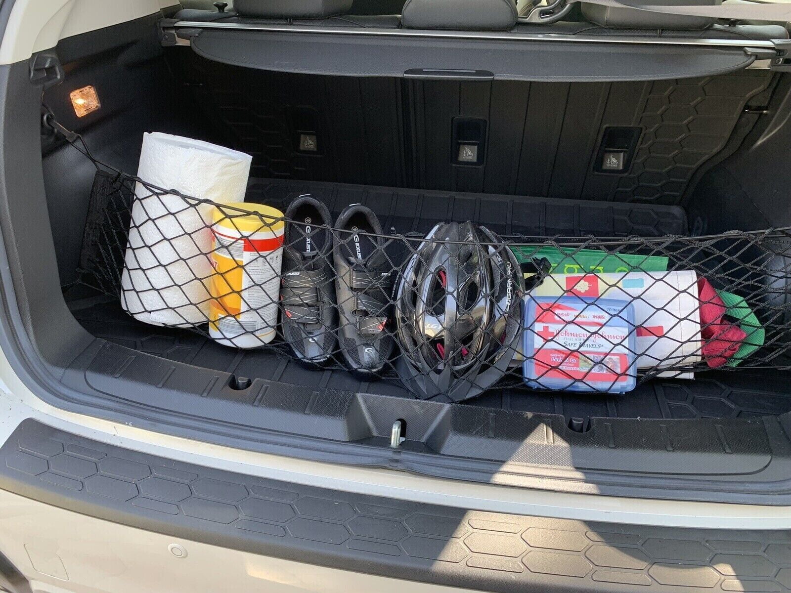 EACCESSORIES EA Trunk Organizer Cargo Net for SUBARU CROSSTREK HYBRID