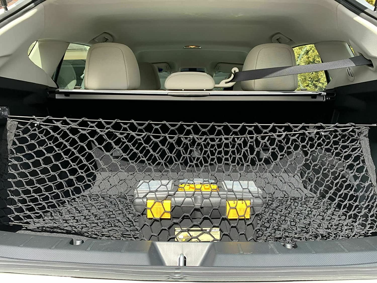 EACCESSORIES EA Trunk Organizer Cargo Net for Subaru Crosstrek 20182023 Envelope Style Cargo