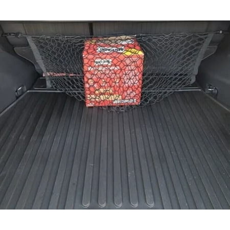 EACCESSORIES EA Trunk Organizer Cargo Net for Subaru Forester 2009-2023 – Envelope Style Cargo Net – Premium Mesh Car Trunk Organizer Vehicle Carrier Storage – Compatible Subaru Forester 2009-2023