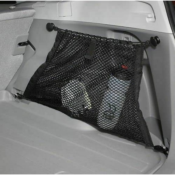 EACCESSORIES EA Trunk Organizer Cargo Net for Subaru Forester 2014-2018 Rear Side Cargo Net Set of 2 Premium Mesh Elastic Car Trunk Organizer Vehicle Carrier Storage Compatible Subaru Forester