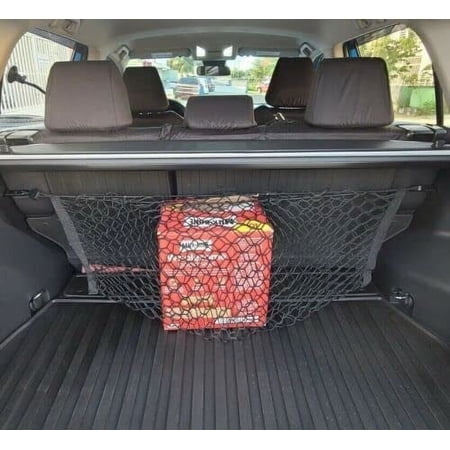 EACCESSORIES EA Trunk Organizer Cargo Net for Subaru Outback 2000-2009 – Envelope Style Cargo Net for Wagon – Premium Mesh Car Trunk Organizer Vehicle Carrier Storage – Compatible with Subaru Outback