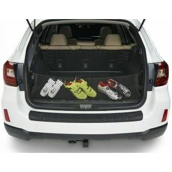 EACCESSORIES EA Trunk Organizer Cargo Net for Subaru Outback 2015-2023 Envelope Style Cargo Net for Wagon Premium Mesh Car Trunk Organizer Vehicle Carrier Storage Compatible with Subaru Outback