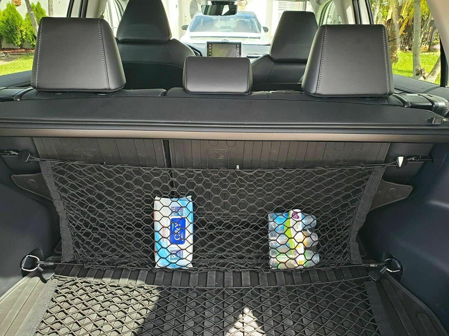 EACCESSORIES EA Trunk Organizer Cargo Net for TOYOTA COROLLA CROSS 2022