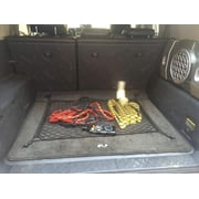 EACCESSORIES EA Trunk Organizer Cargo Net for TOYOTA FJ CRUISER 2007-2014   Envelope Style Cargo Net   Premium Mesh Elastic Car Trunk Organizer Vehicle Carrier Storage   Compatible TOYOTA FJ CRUISER