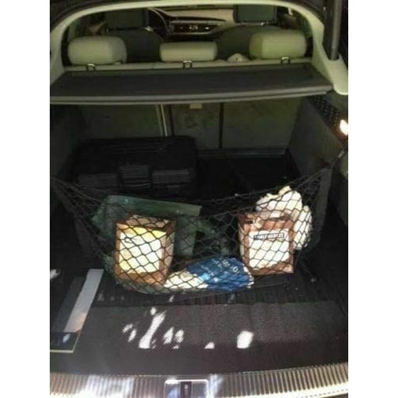 EACCESSORIES EA Trunk Organizer Cargo Net for Volkswagen ARTEON 2019-2023  Envelope Style Cargo Net for Hatchback  Premium Mesh Car Trunk Organizer Vehicle Carrier Storage  Compatible VW ARTEON