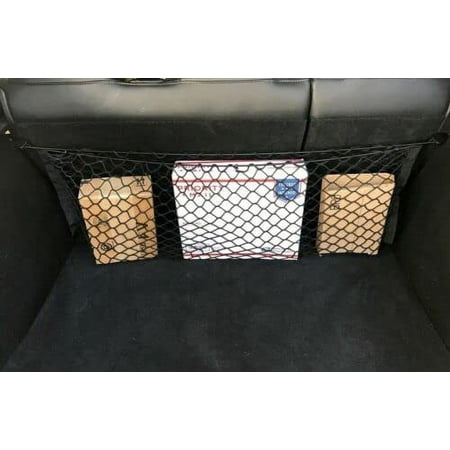 EACCESSORIES EA Trunk Organizer Cargo Net for Volkswagen Arteon 2019-2022 – Envelope Style Cargo Net – Premium Mesh Car Trunk Organizer Vehicle Carrier Storage – Compatible with VW Arteon