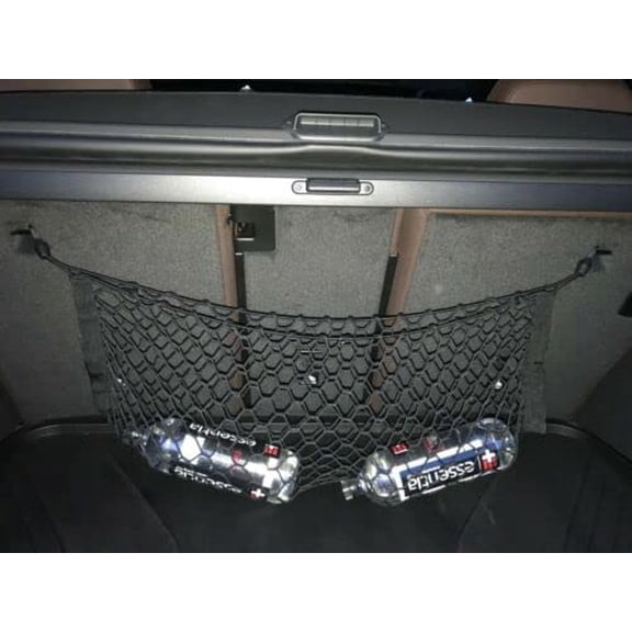 EACCESSORIES EA Trunk Organizer Cargo Net for Volkswagen ID.4 2021-2023 Envelope Style Cargo Net for SUV Premium Mesh Car Trunk Organizer Vehicle Carrier Storage Compatible with Volkswagen ID.4