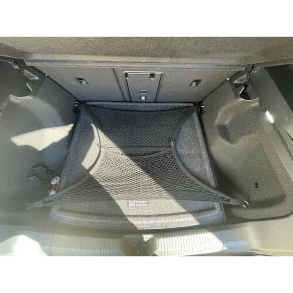 EACCESSORIES EA Trunk Organizer Cargo Net for Volkswagen ID.4 2021-2023  Floor Style Cargo Net for SUV  Premium Mesh Car Trunk Organizer Vehicle Carrier Storage  Compatible with VW ID.4