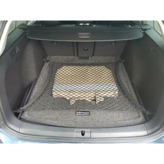 EACCESSORIES EA Trunk Organizer Cargo Net for Volkswagen ID.4 2021-2023  Floor Style Cargo Net for SUV  Premium Mesh Car Trunk Organizer Vehicle Carrier Storage  Compatible with Volkswagen ID.4