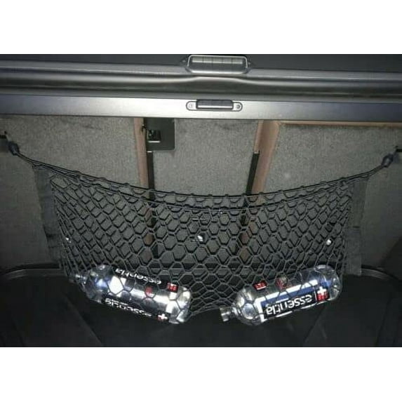 EACCESSORIES EA Trunk Organizer Cargo Net for Volkswagen Taos 2021-2023 – Envelope Style Cargo Net for SUV – Premium Mesh Car Trunk Organizer Vehicle Carrier Storage – Compatible with Volkswagen Taos