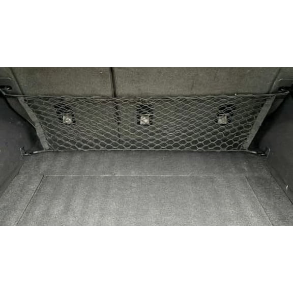 EACCESSORIES EA Trunk Organizer Cargo Net for Volvo XC60 2010-2023 Envelope Style Cargo Net for SUV Premium Mesh Car Trunk Organizer Vehicle Carrier Storage Compatible with Volvo XC60