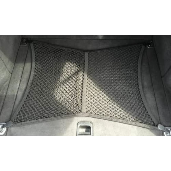 EACCESSORIES EA Trunk Organizer Cargo Net for Volvo XC60 2010-2023 Floor Style Cargo Net for SUV Premium Mesh Elastic Car Trunk Organizer Vehicle Carrier Storage Compatible with Volvo XC60