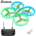 thumbnail image 1 of EACHINE E65H Drones for Kids 8-12, LED Drones for Adults Beginners, Altitude Hold, Headless Mode, 3D Flips, Green Kids Toys, 1 of 9