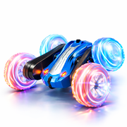 Remote Control Car, RC Cars 4WD with LED Lights & 360  Flips, Rechargeable Remote Controls Car for Kids, Stunt & Drift Toy, Birthday & Christmas Gift for Boys