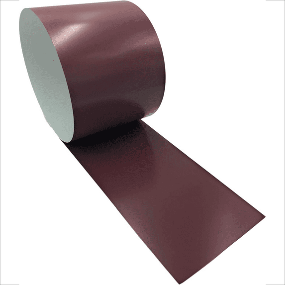 EAGLE 1: 26 Gauge General Use or Roofing Flashing Rolls - DIY or Contractors (Multiple Sizes in Listing) (Burgundy, 8"x120")