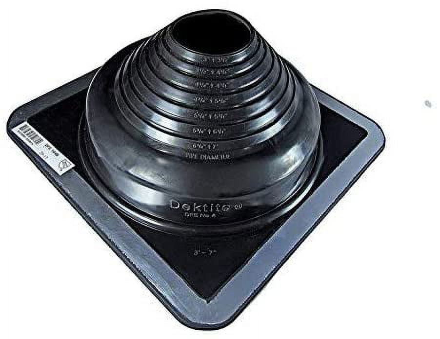 EAGLE 1 EPDM Flexible Roofing Pipe Flashing Boots On Site Adjustable