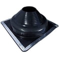 thumbnail image 1 of EAGLE 1 EPDM Flexible Roofing Pipe Flashing Boots - On Site Adjustable Roof Pipe Jack Boot (Standard or High Temp) (Standard - Black Square, 7), 1 of 1