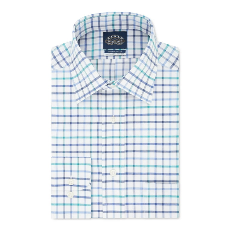 Windowpane dress best sale shirt