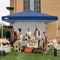 thumbnail image 1 of EAGLE PEAK 10 x 10 Pop up Canopy Tent, Instant Outdoor Folding Shelter,Dark Blue, 1 of 9