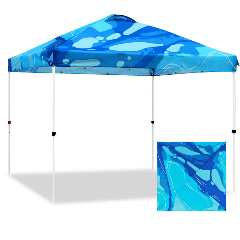 EAGLE PEAK 10 x 10 ft Pop Up Canopy Tent Instant Outdoor Canopy