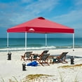 thumbnail image 1 of EAGLE PEAK 10 x 10 ft Straight Leg Pop-up Canopy w/ Easy Peak One Person Setup (100 sqft of Shade), 1 of 11