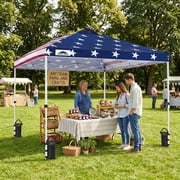 EAGLE PEAK 10 x 10 ft Straight Leg Pop-up Outdoor Canopy