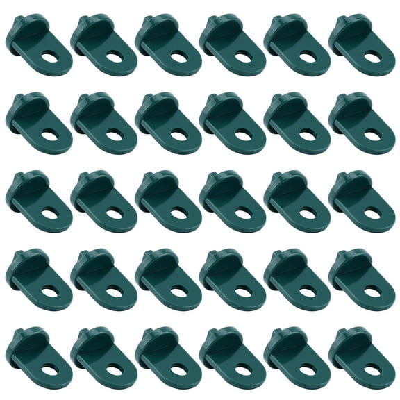 EAGLE PEAK 30PCS Plastic Greenhouse Hook Plant Flower Hanger Set, Plant Hangers For Greenhouse,
