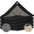 thumbnail image 1 of EAGLE PEAK 50% Sun Shade Cloth Mesh Cover with Grommets for Greenhouse for EAGLE PEAK 6.7x6x7.7 ft Wood Greenhouse, Black, 1 of 9