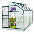 thumbnail image 1 of EAGLE PEAK 6 Ft. W x 8 Ft. D x 7 Ft. H Outdoor Walk-in Hobby Greenhouse, 1 of 10