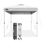 EAGLE PEAK 8 x 8 Pop Up Canopy Tent Instant Outdoor Canopy Easy Set-up Straight Leg Folding Shelter