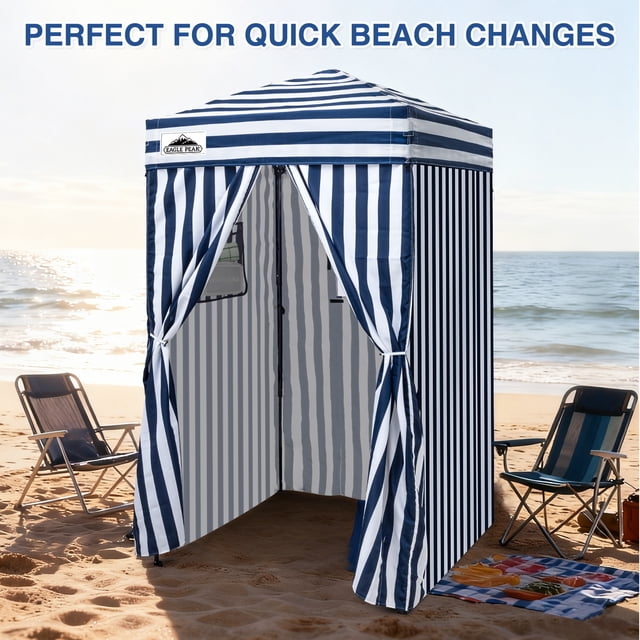 EAGLE PEAK Flex Ultra Compact 4x4 Changing Room, Oxford Pop-up Canopy ...