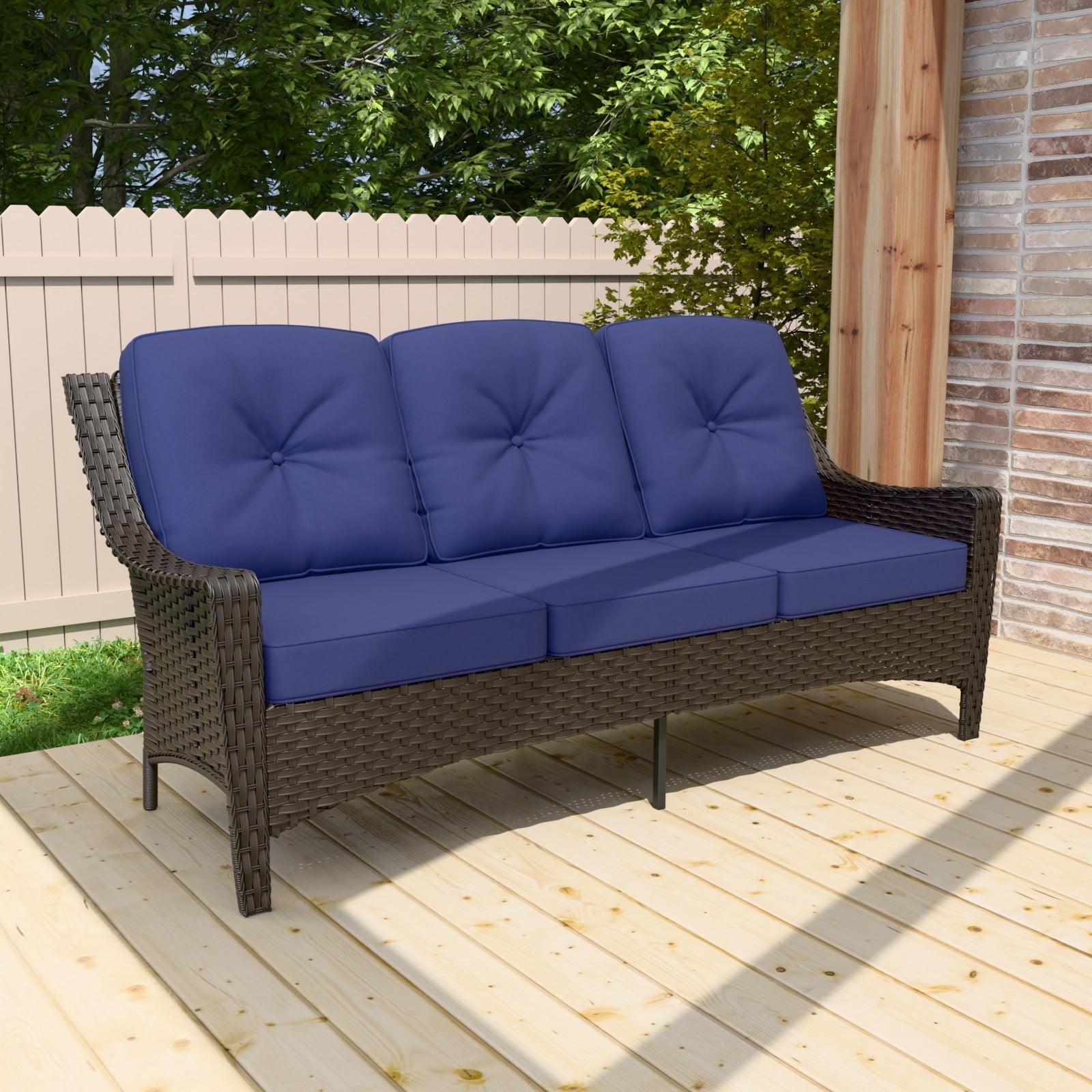 Eagle Peak Azure Bay 3 Seat Outdoor W...