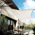 thumbnail image 1 of EAGLE PEAK Sun Shade Sail Rectangle Canopy 8' x 12' UV Block Awning for Outdoor Patio Lawn Garden Backyard Deck (Cream), 1 of 8