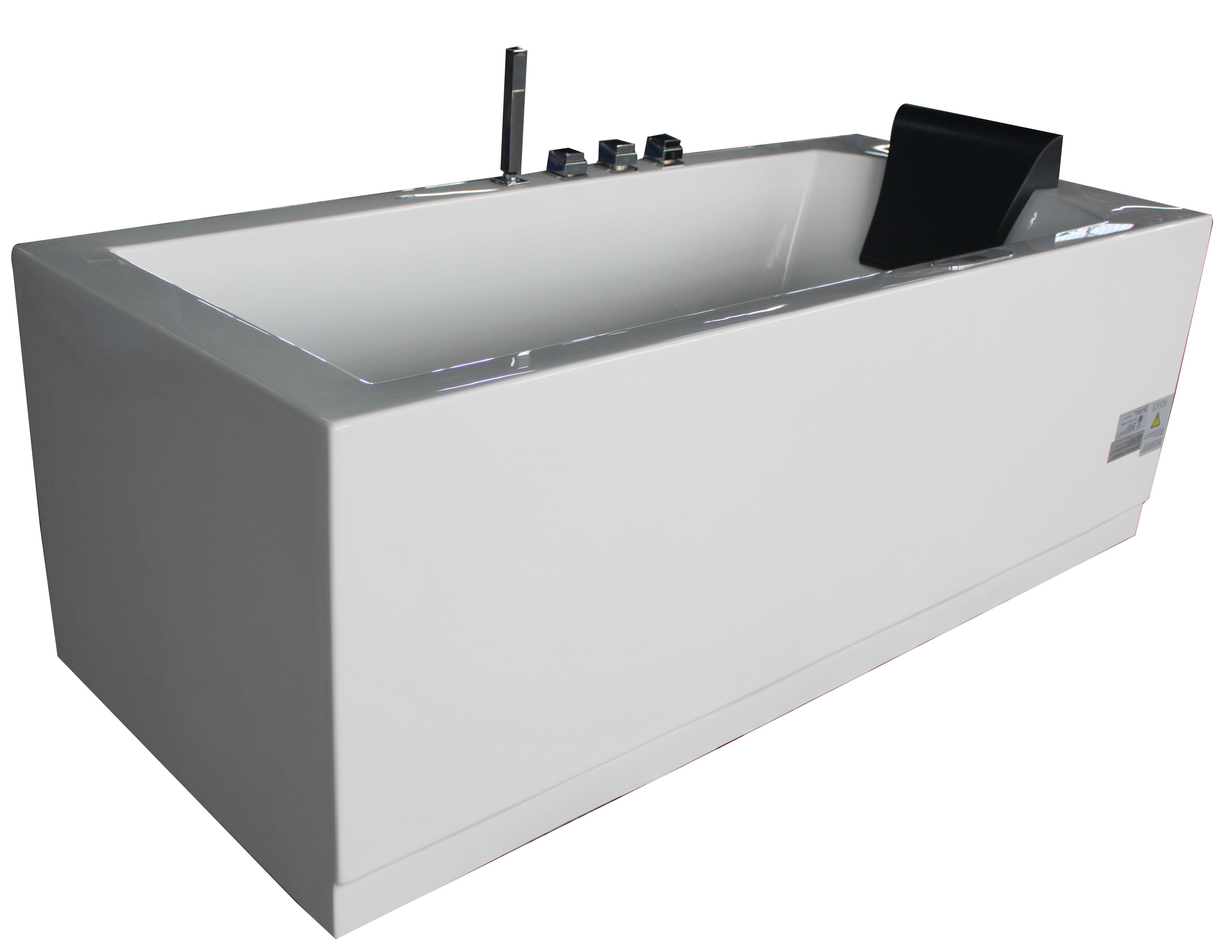 Havana with heater 66.5 in. Acrylic Left Drain Corner Alcove Whirlpool Bathtub in White Havana with heater 66.5 in. Acrylic Left Drain Corner Alcove Whirlpool Bathtub in White