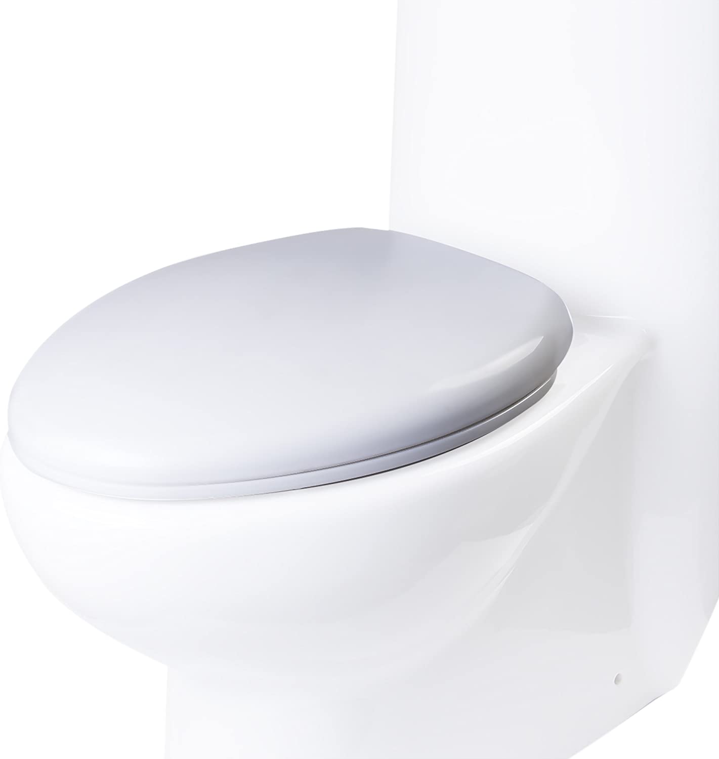 EAGO R309SEAT Replacement Soft Closing Toilet Seat for TB309, White, 18.5"L x 14.25"W x 3"H