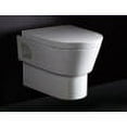 thumbnail image 1 of EAGO WD332 Round Modern Wall Mount Dual Flush Toilet Bowl, 1 of 12