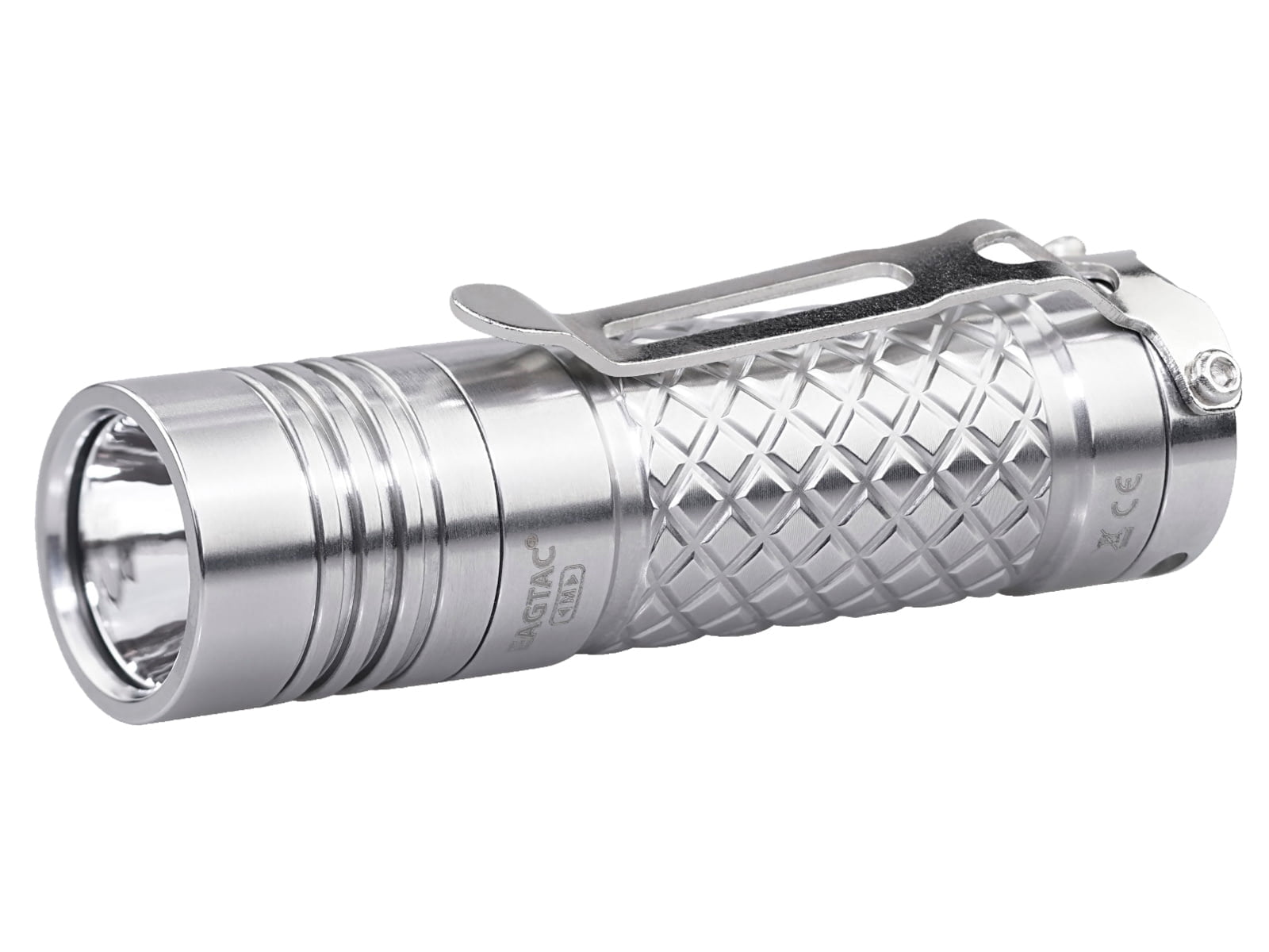 EAGTAC D3C RC TI Flashlight, XM-L2 U4 CW LED, 800lm, Silver