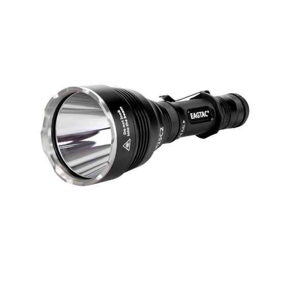 EAGTAC M25C2 Flashlight Kit, XM-L2 CW U2 LED, 1180lm, Black