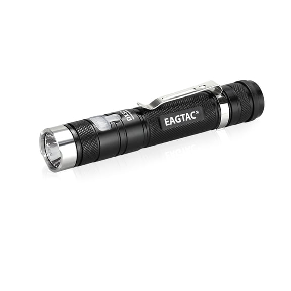 EAGTAC Rechargeable DX30LC2-R 1160 Lumen LED Flashlight, Black, DX30LC2R-XPLHIBSCW