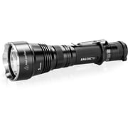 EAGTAC USB Rechargeable S25LR XHP35 Hi Output Flashlight Kit, Crenellated SS Bezel, Diffuser, Holster, Black, 1870 lm