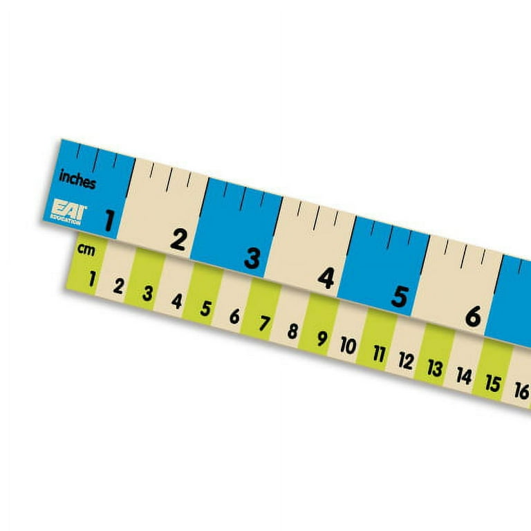 EAI Education 12 Measure-Flex Ruler: Assorted Colors - Set of 10