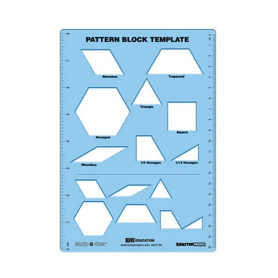 EAI Education Pattern Block Template (Manip-U-View)