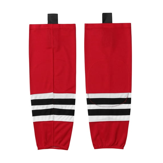 EALER Dry Fit Red Polyester Knee-High Socks, 2-Pack